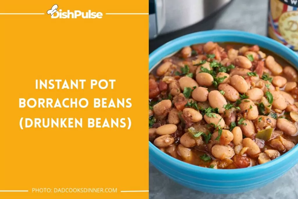 Instant Pot Borracho Beans (Drunken Beans)