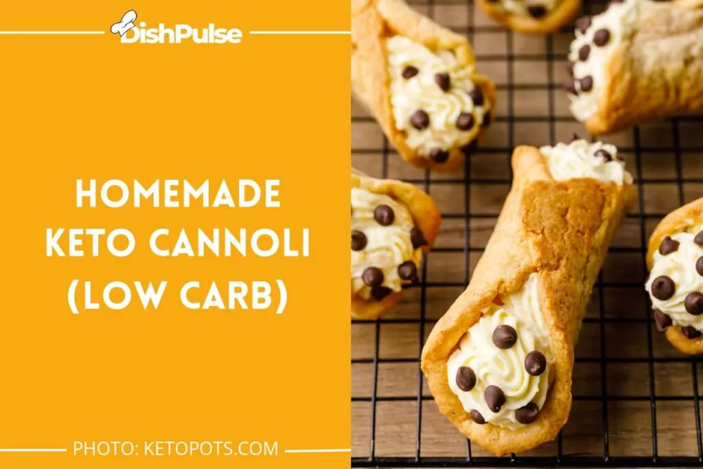 Homemade Keto Cannoli (Low Carb)