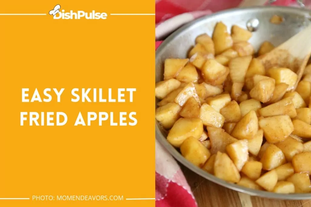 Easy Skillet Fried Apples