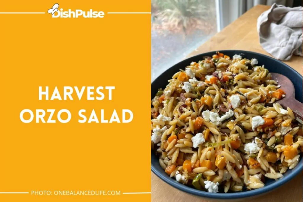 Harvest Orzo Salad