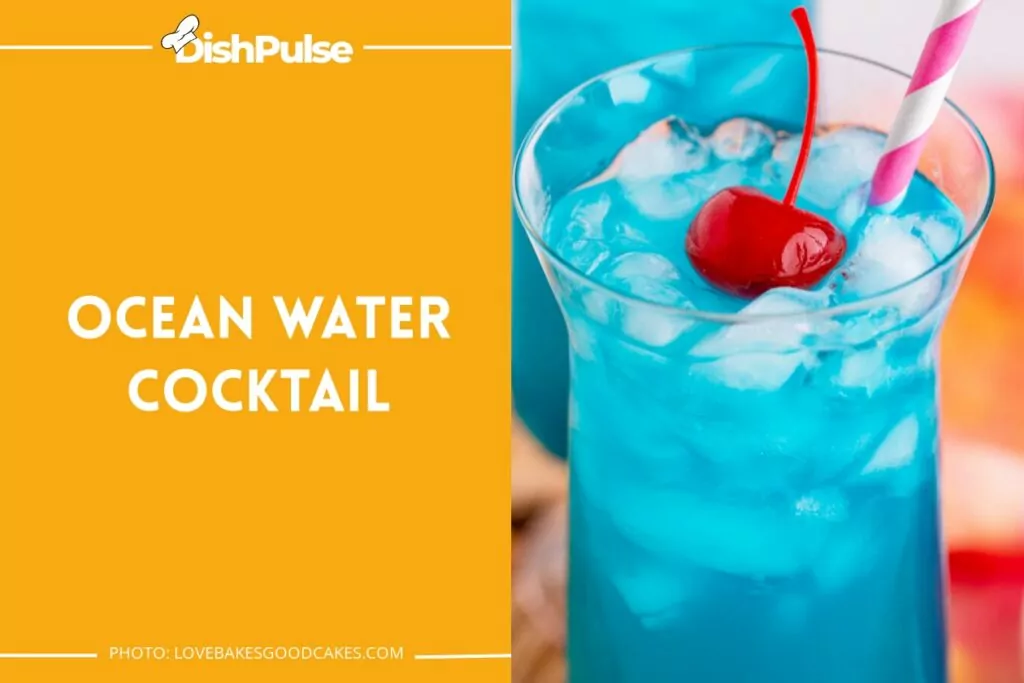 Ocean Water Cocktail