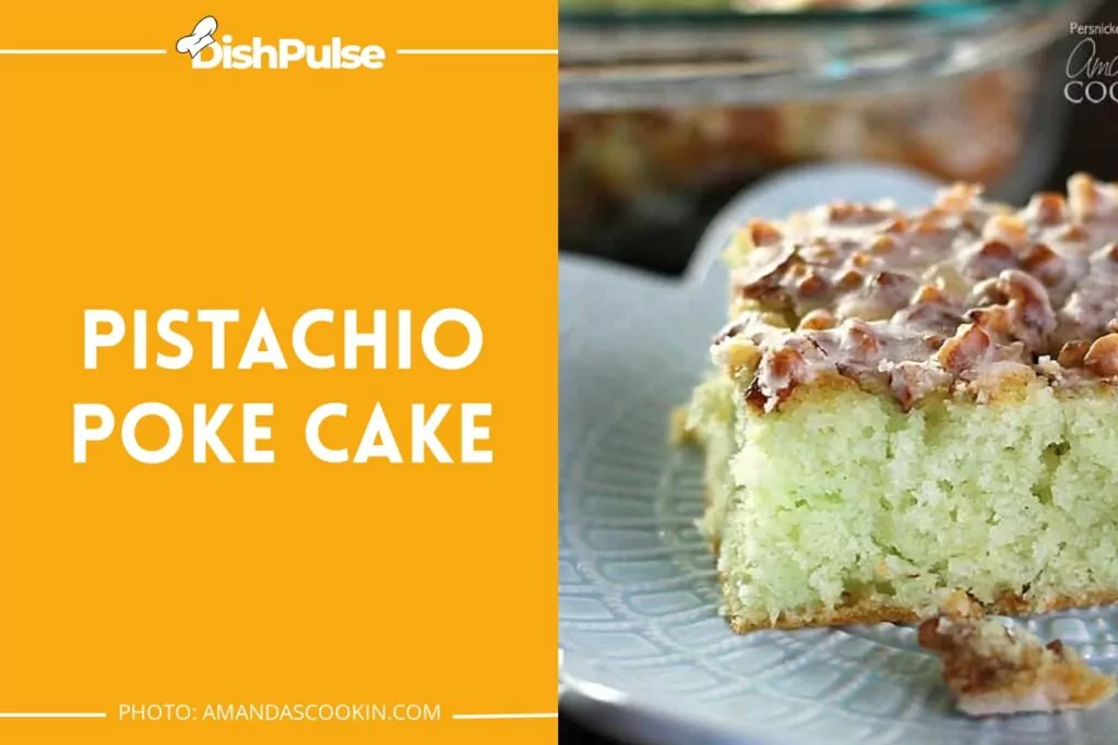 Pistachio Poke Cake