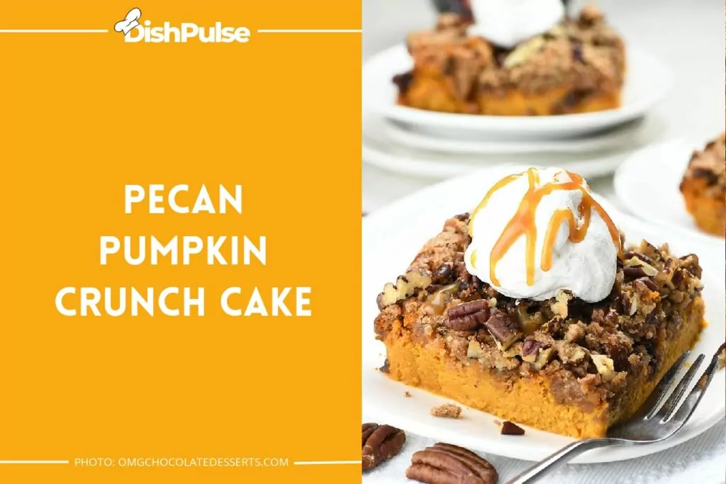 Pecan Pumpkin Crunch Cake