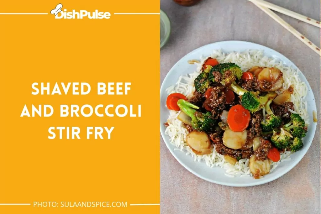 Shaved Beef and Broccoli Stir Fry