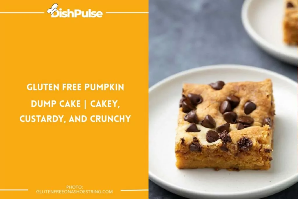 Gluten-Free Pumpkin Dump Cake | Cakey, Custardy, and Crunchy