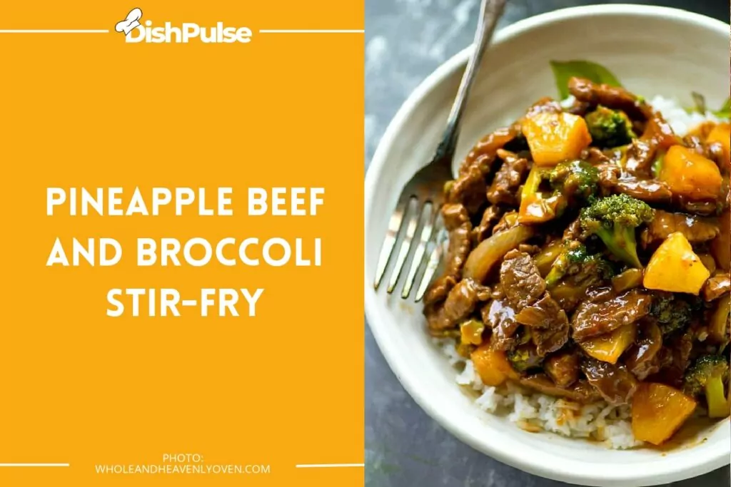 Pineapple Beef And Broccoli Stir-fry