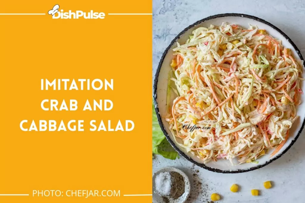 Imitation Crab and Cabbage Salad
