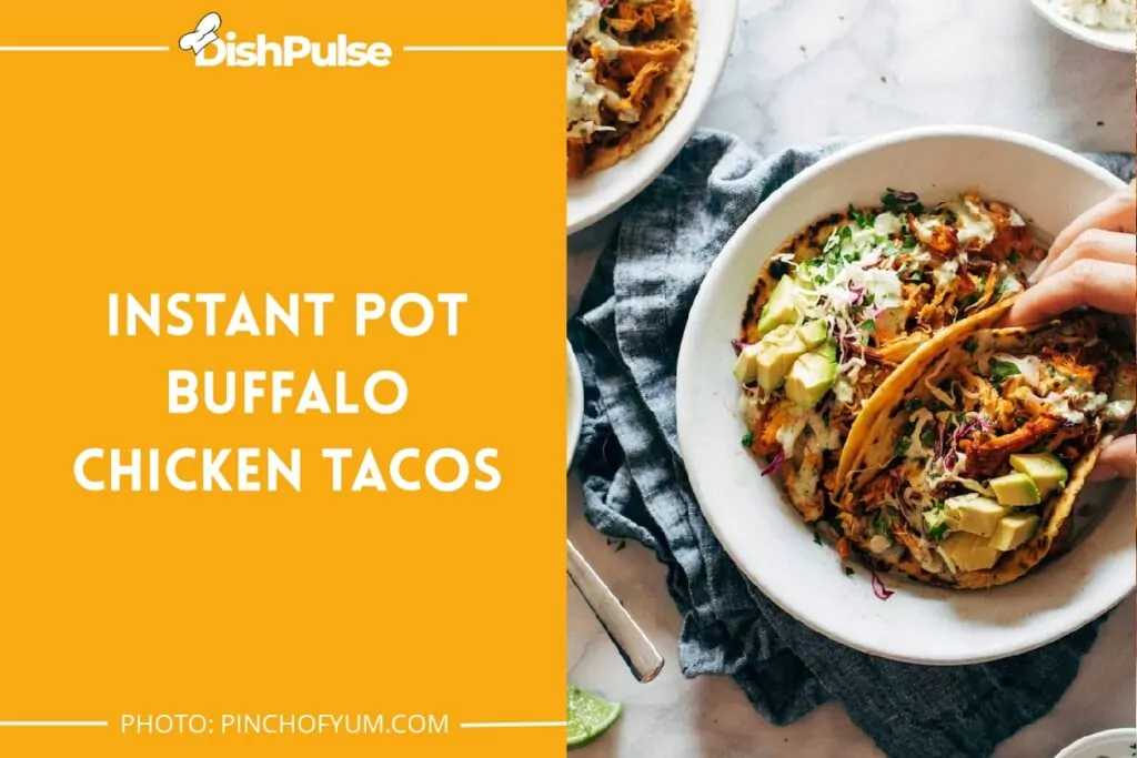 Instant Pot Buffalo Chicken Tacos