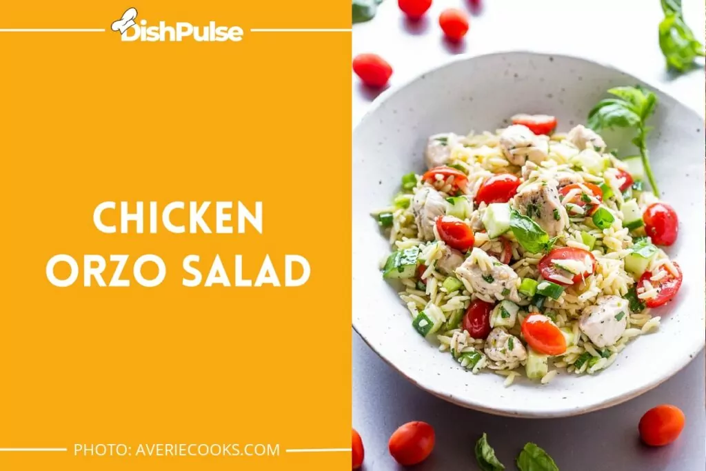 Chicken Orzo Salad