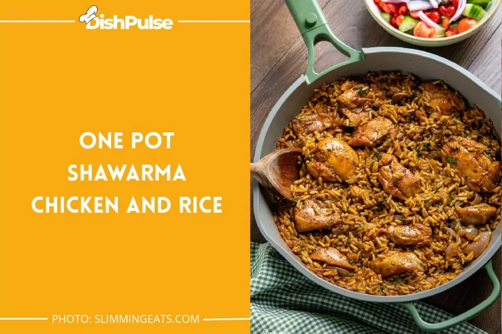 One Pot Shawarma Chicken and Rice