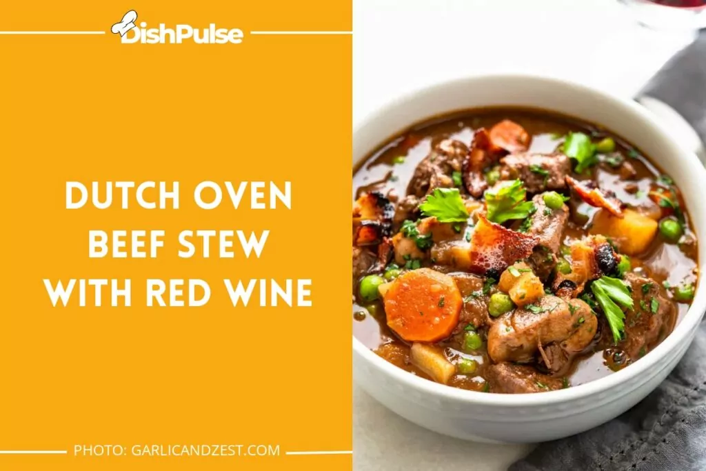 Dutch Oven Beef Stew with Red Wine