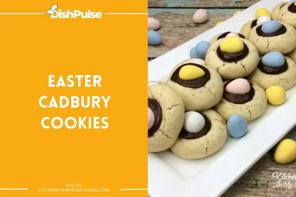 Easter Cadbury Cookies