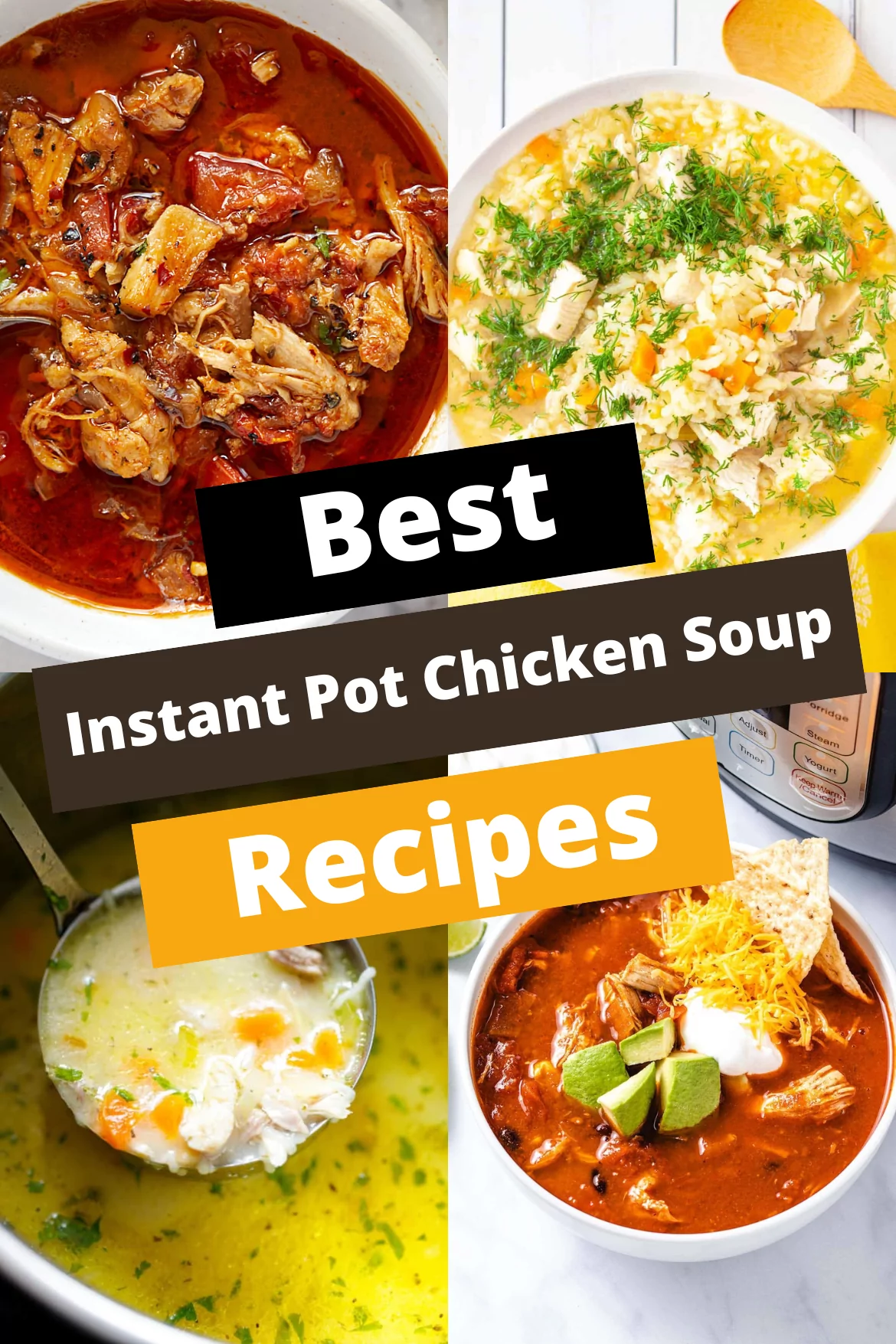 Instant pot chicken soup