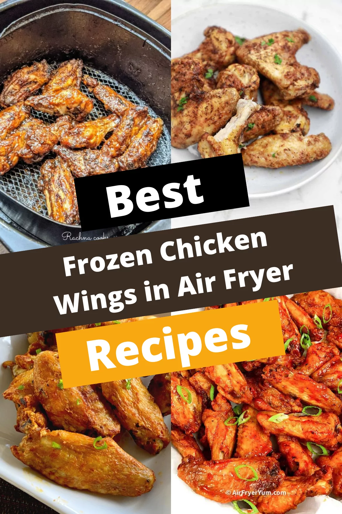 Frozen Chicken Wings in Air Fryer