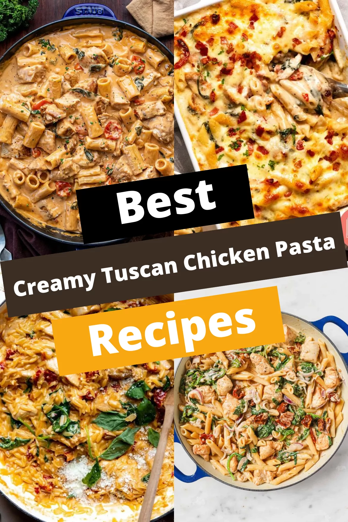 creamy tuscan chicken pasta