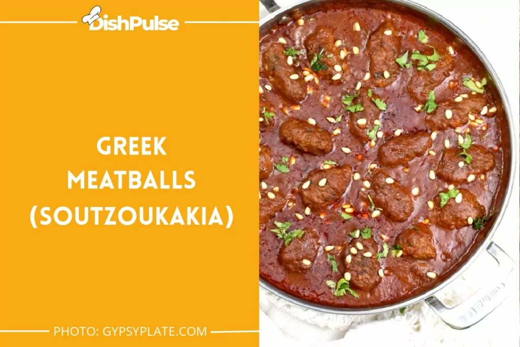 Greek Meatballs (Soutzoukakia)