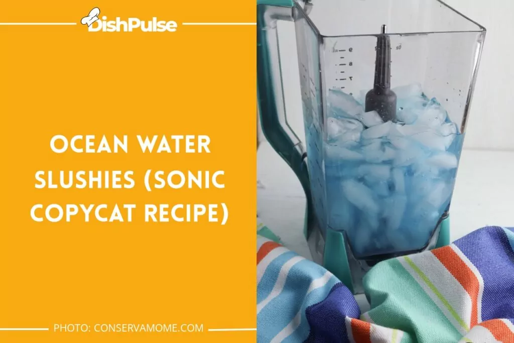 Ocean Water Slushies (Sonic Copycat Recipe)