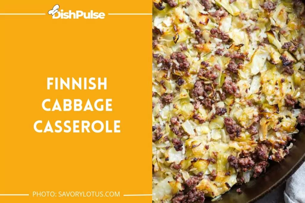 Finnish Cabbage Casserole