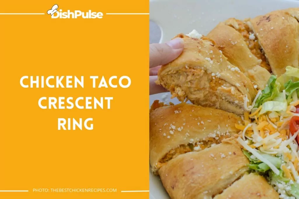 Chicken Taco Crescent Ring
