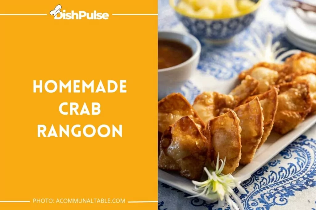 Homemade Crab Rangoon