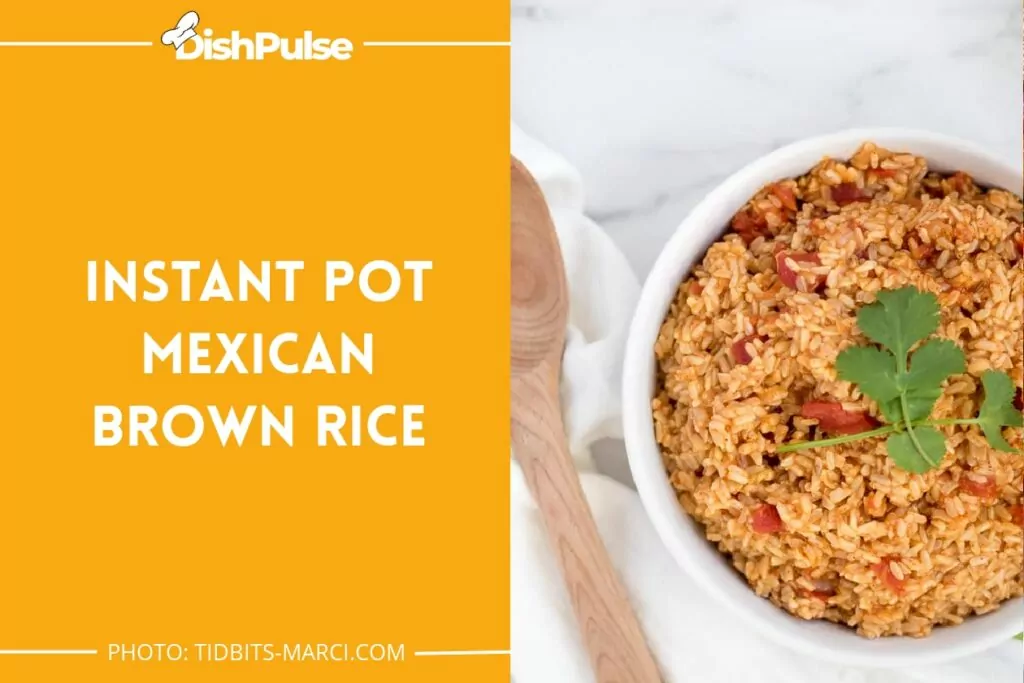 Instant Pot Mexican Brown Rice