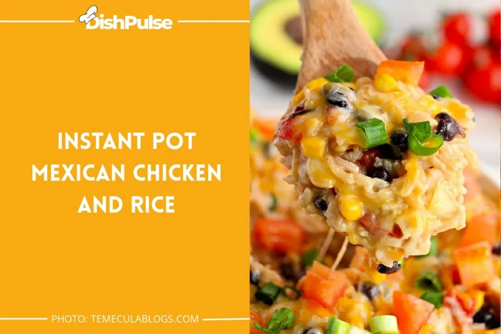 Instant Pot Mexican Chicken and Rice