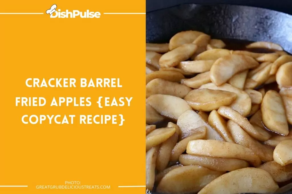 Cracker Barrel Fried Apples {Easy Copycat Recipe}