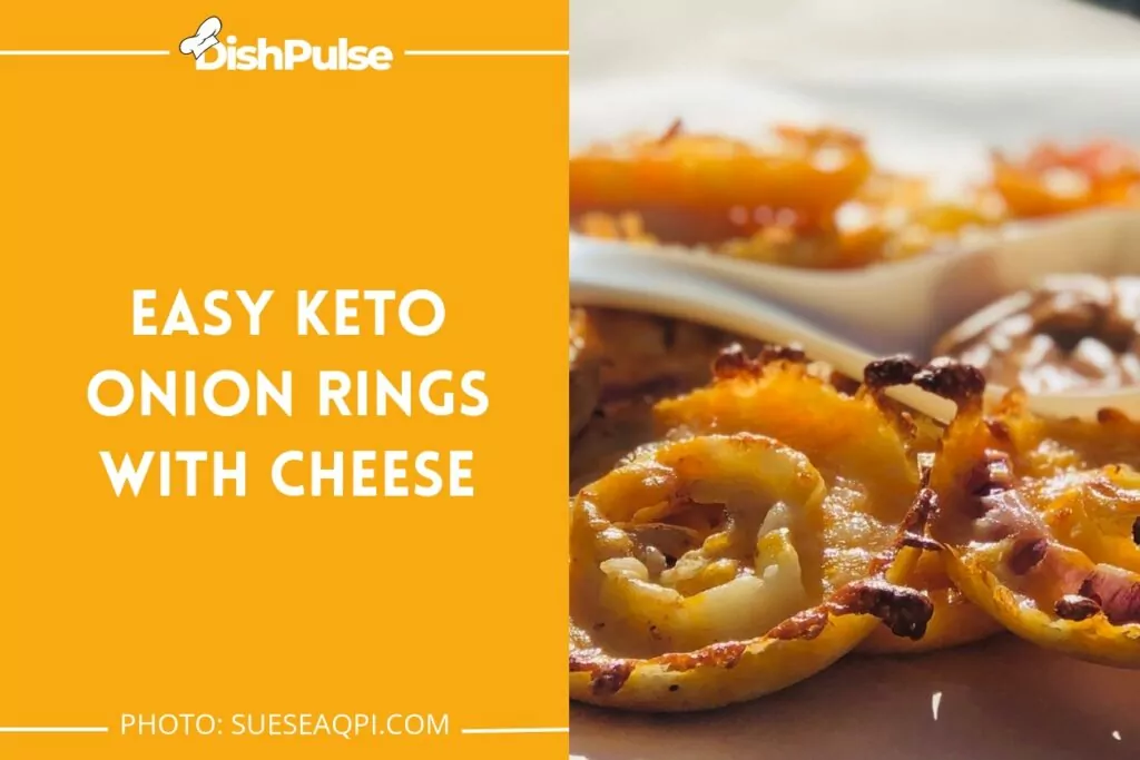 Easy Keto Onion Rings with Cheese