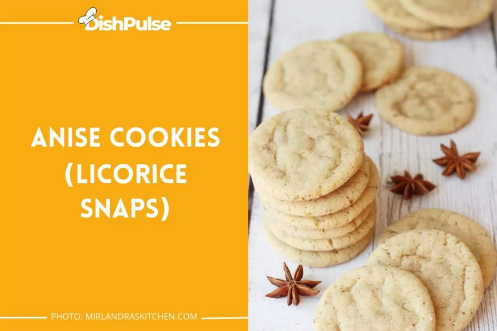 Anise Cookies (Licorice Snaps)