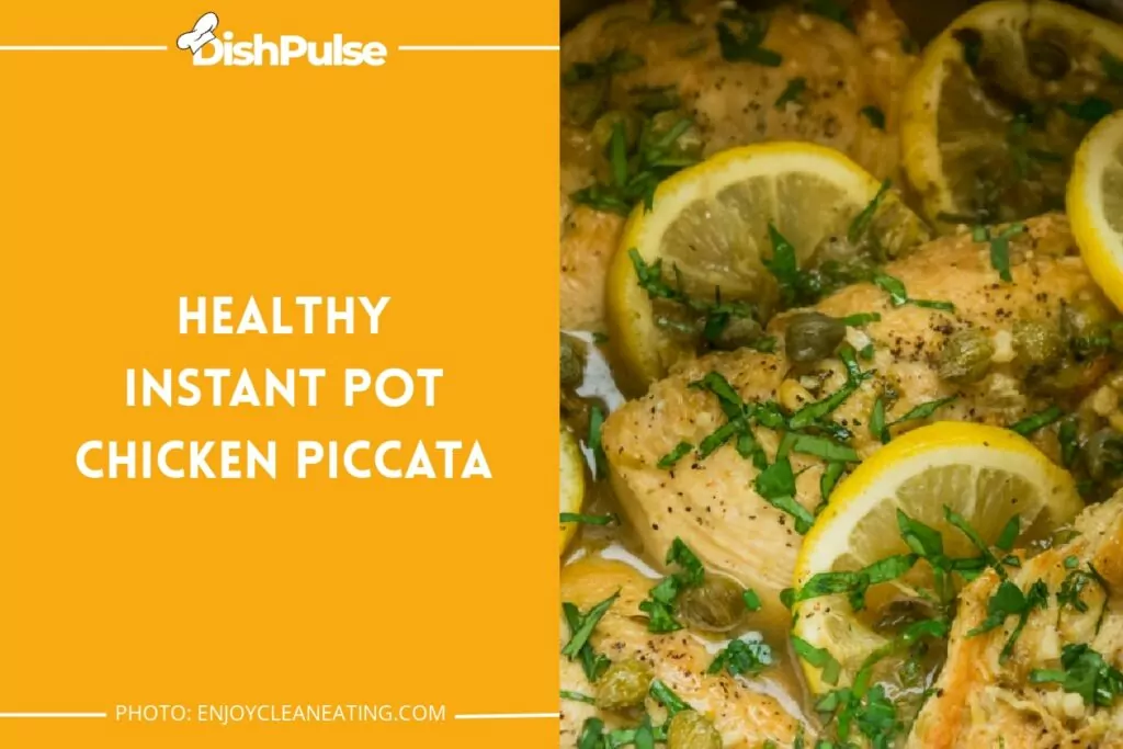 Healthy Instant Pot Chicken Piccata