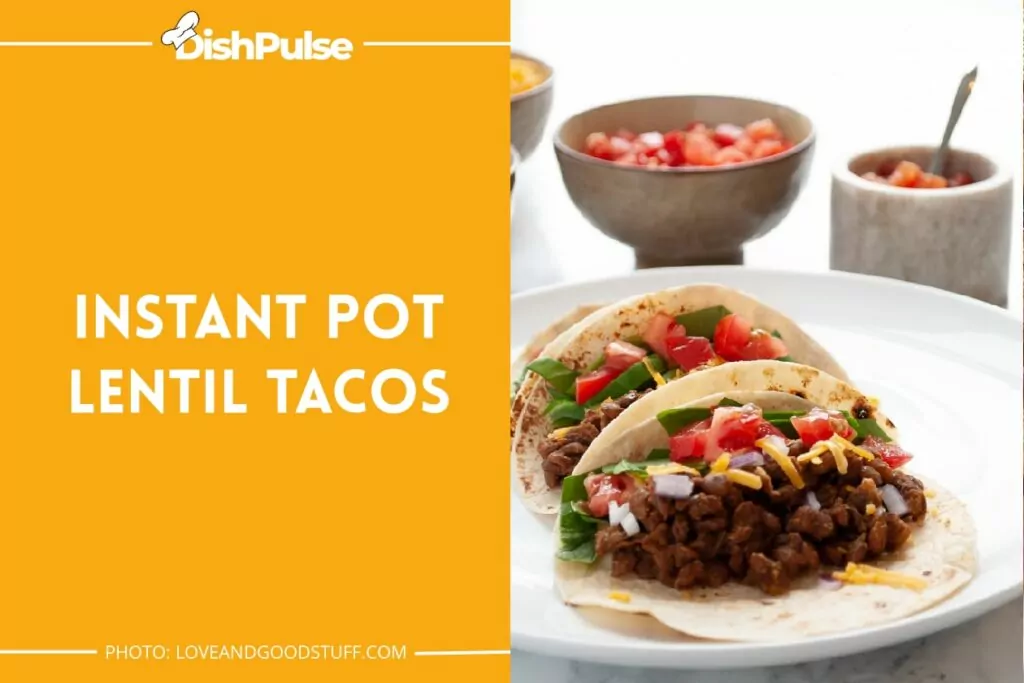 Instant Pot Lentil Tacos