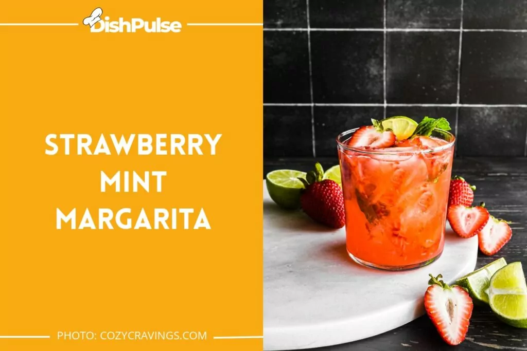 Strawberry Mint Margarita