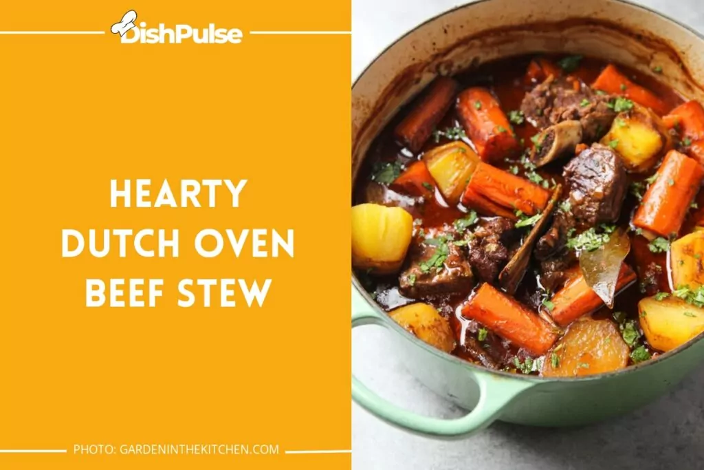 Hearty Dutch Oven Beef Stew