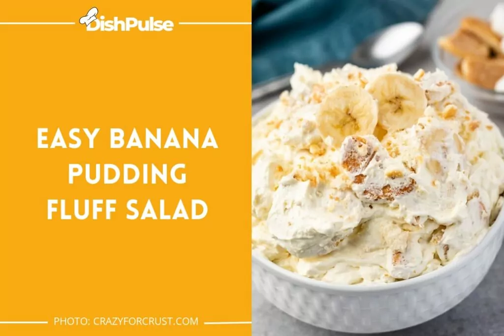 Easy Banana Pudding Fluff Salad