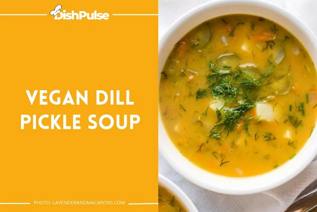 Vegan Dill Pickle Soup
