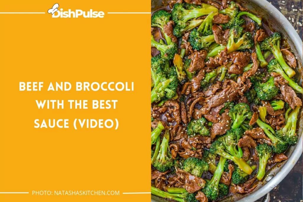 Beef and Broccoli with the Best Sauce (VIDEO)