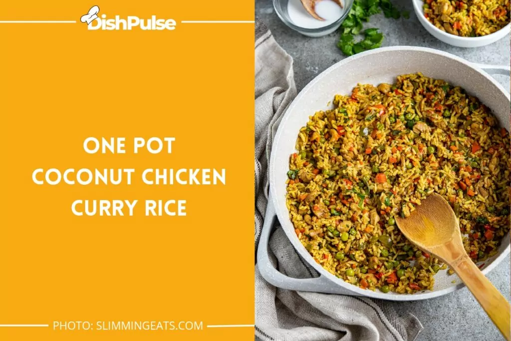 One Pot Coconut Chicken Curry Rice