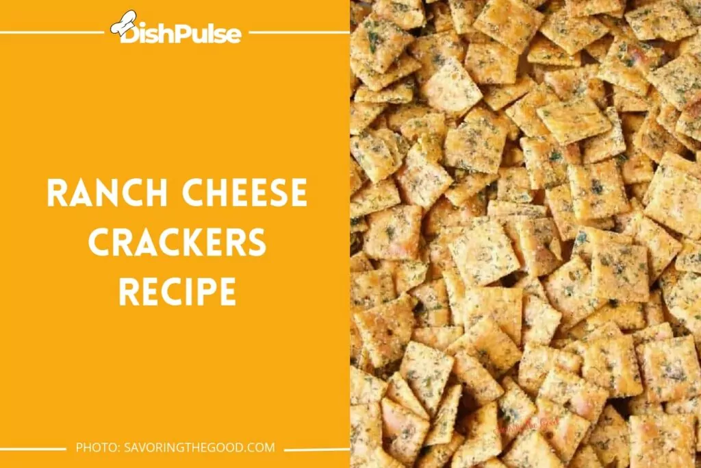 Ranch Cheese Crackers Recipe