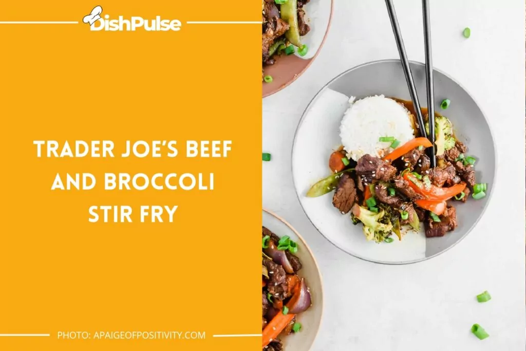 Trader Joe’s Beef and Broccoli Stir Fry