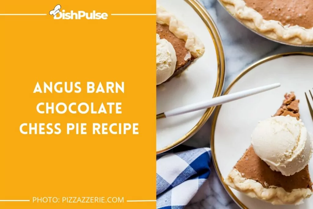 Angus Barn Chocolate Chess Pie Recipe