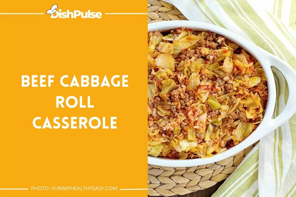 Beef Cabbage Roll Casserole