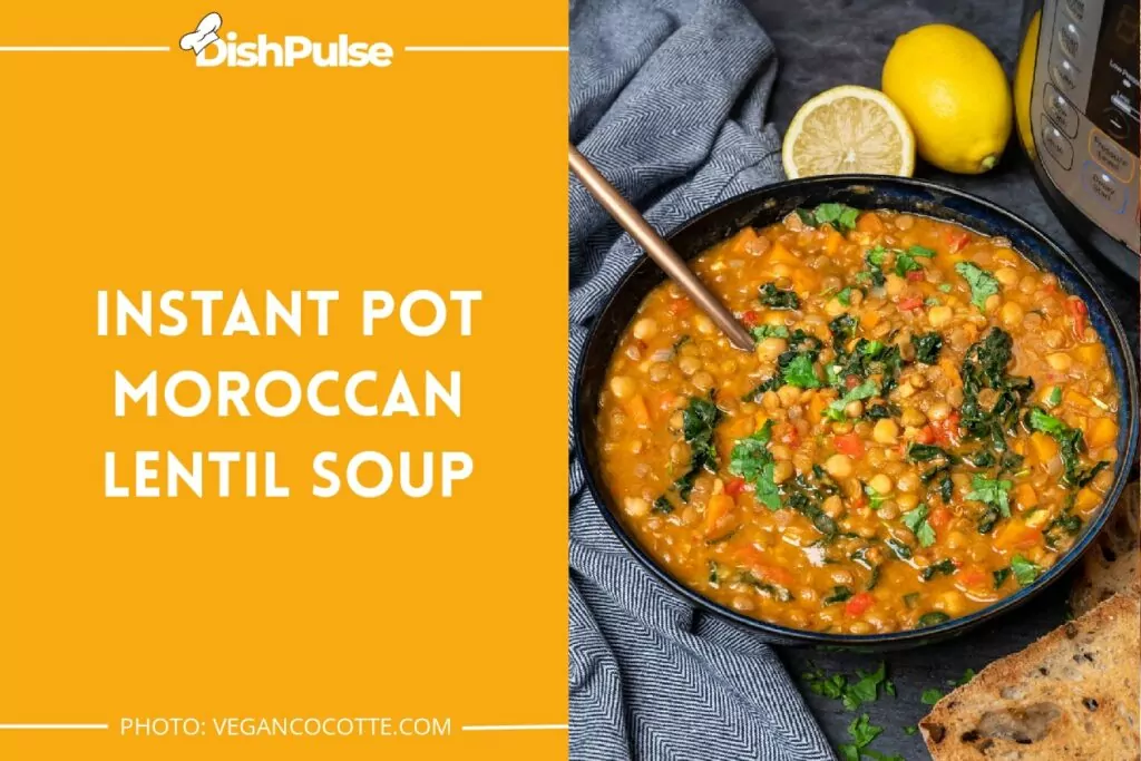 Instant Pot Moroccan Lentil Soup