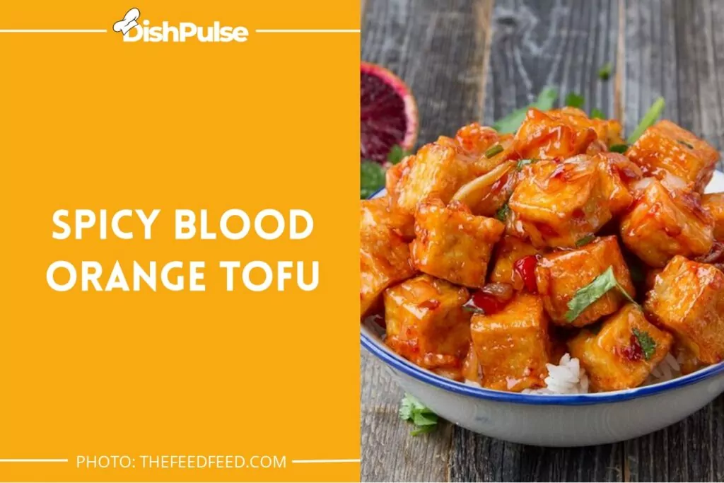 Spicy Blood Orange Tofu