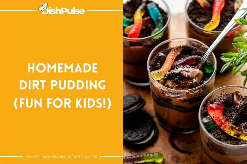 Homemade Dirt Pudding (Fun for Kids!)