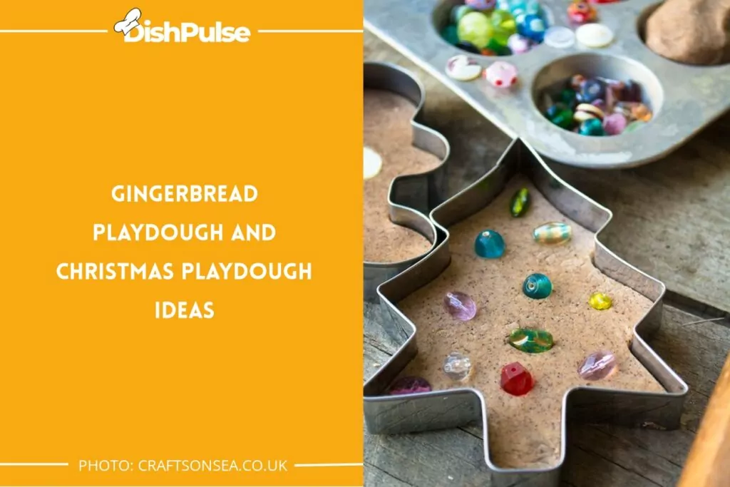 Gingerbread Playdough And Christmas Playdough Ideas