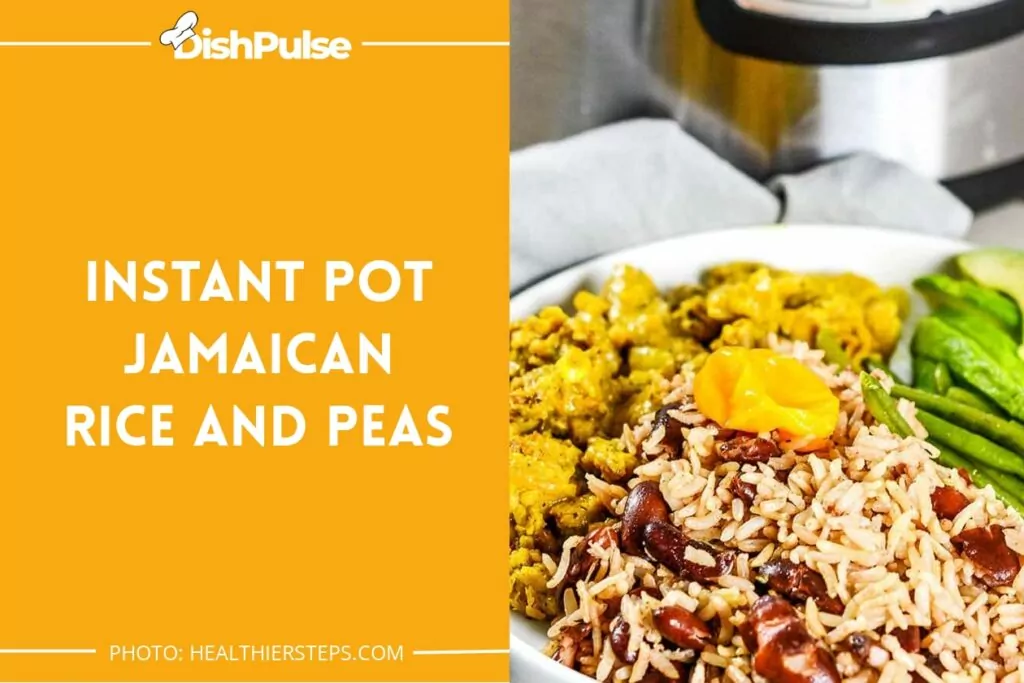 Instant Pot Jamaican Rice And Peas