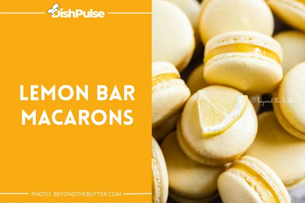 Lemon Bar Macarons