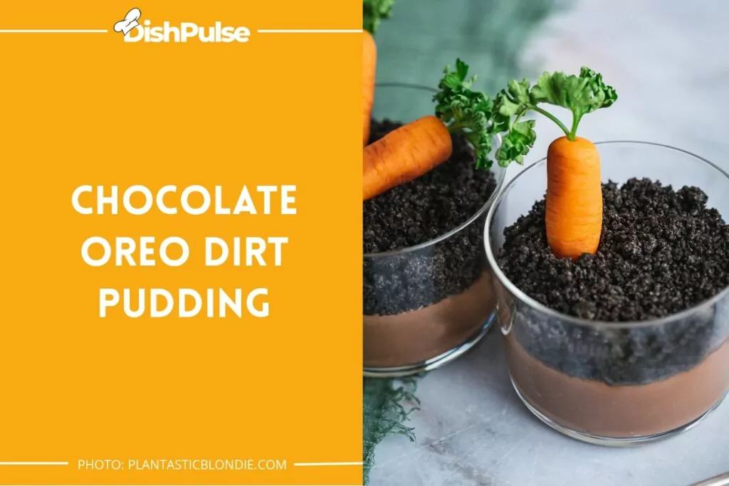 Chocolate Oreo Dirt Pudding