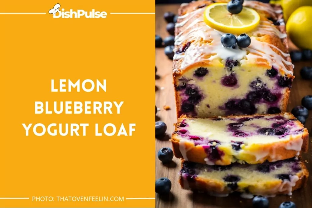 Lemon Blueberry Yogurt Loaf