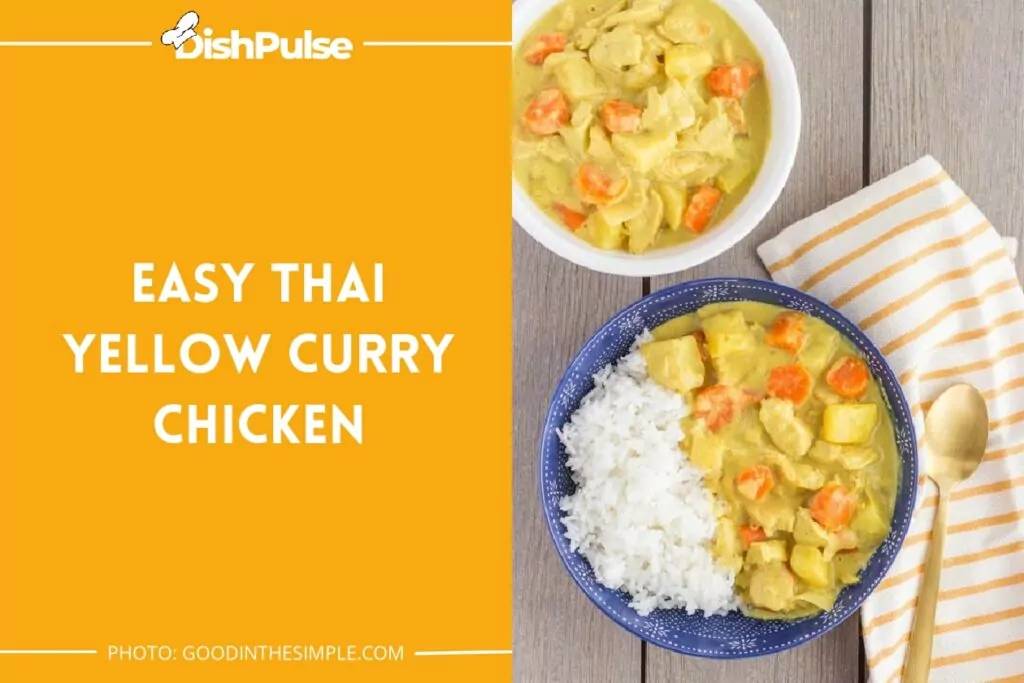 Easy Thai Yellow Curry Chicken